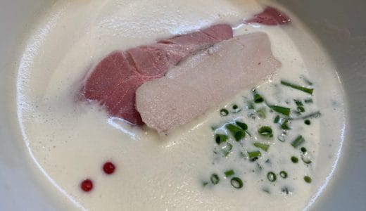名古屋市中村区名駅の麺家獅子丸、病みつきになる鶏白湯らぁめん