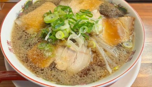 名古屋市中村区亀島の濃厚熟成醤油らーめん拉ノ刻