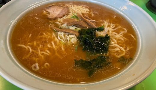 名古屋市西区の中華そば万楽、あっさり薬膳ラーメンと担々麺が美味い店