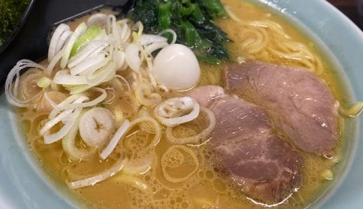 中川区の爛々亭五女子店、古参家系ラーメンのお店